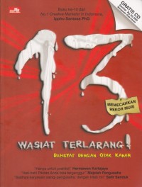 Image of 13 WASIAT TERLARANG! DAHSYAT DENGAN OTAK KANAN