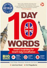 Image of 1 DAYS 10 WORDS: SMART VOCABULARY FOR SMART DAILY COVERSATION
