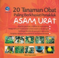 Image of 20 TANAMAN OBAT PALING BERKHASIAT PENAKLUK ASAM URAT