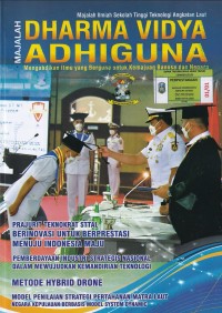 Image of DHARMA VIDYA ADHIGUNA Edisi ke-21 Tahun 2022: PRAJURIT TEKNOKRAT STTAL BERINOVASI UNTUK BERPRESTASI MENUJU INDONESIA MAJU