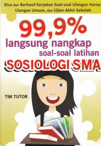 Image of 99,9% LANGSUNG NANGKAP SOAL - SOAL LATIHAN SOSIOLOGI SMA