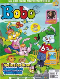 Image of Bobo 31/ November 2023: Melestarikan Hewan dan Tumbuhan