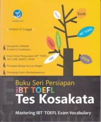 Image of BUKU PERSIAPAN iBT TOEFL: TES KOSAKATA