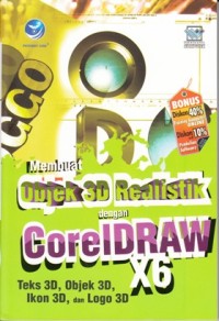 Image of MEMBUAT OBJEK 3D REALISTIK DENGAN CORELDRAW X6