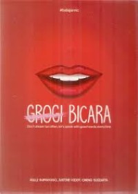 Image of GROGI BICARA: DON'T DREAM TOO OFTEN, LET'S SPEAK WITH GOOD WORDS EVERYTIME