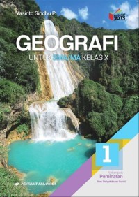 Image of GEOGRAFI UNTUK SMA/MA KELAS X