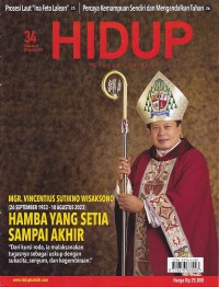 Image of HIDUP 34/20 Agustus 2023: JAMNAS SEKAMI 2023: HAMBA YANG SETIA SAMPAI AKHIR