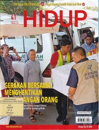 Image of HIDUP 41/8 Oktober 2023: GERAKAN BERSAMA MENGHENTIKAN PERDAGANGAN ORANG