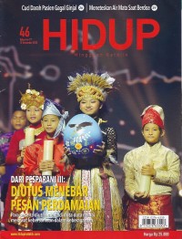 Image of HIDUP 46/12 November 2023: DARI PESPARANI III: DIUTUS MENEBAR PESAN PERDAMAIAN