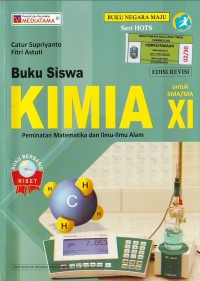Image of KIMIA UNTUK SMA/MA XI PEMINATAN MATEMATIKA DAN ILMU - ILMU ALAM: BUKU SISWA