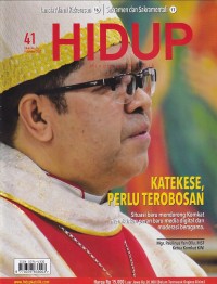 Image of HIDUP 41/ 9 OKTOBER 2022: KATAKESE, PERLU TEROBOSAN