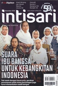 Image of Intisari No.722 November 2022: SUARA IBU BANGSA UNTUK KEBANGKITAN INDONESIA