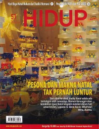 Image of HIDUP 51/ 18 DESEMBER 2022: PESONA DAN MAKNA NATAL TAK PERNAH LUNTUR