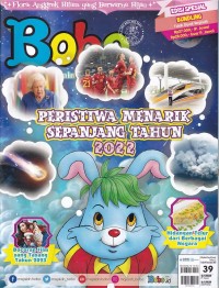 Image of Bobo 39/ Desember 2022:PERISTIWA MENARIK SEPANJANG TAHUN 2022