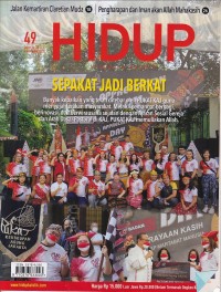 Image of HIDUP 49/ 4 Desember 2022: SEPAKAT JADI BERKAT