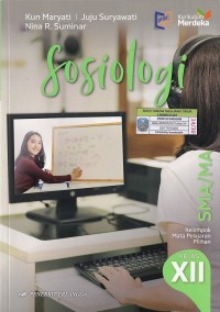 Image of SOSIOLOGI  UNTUK SMA/MA KELAS XII : Kelompok Mata Pelajaran Pilihan