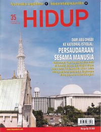 Image of HIDUP 35/1 September 2024: DARI ABU DHABI KE KATEDRAL-ISTIQLAL: PERSUADARAAN SESAMA MANUSIA