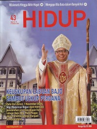 Image of HIDUP 43/27 Oktober 2024: KEUSKUPAN LABUAN BAJO SAMBUT USKUP PERDANA