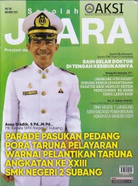 Image of Sekolah JUARA : PARADE PASUKAN PEDANG PORA TARUNA PELAYARAN WARNAI PELANTIKAN TARUNA ANGKATAN KE XXIII SMK NEGERI 2 SUBANG