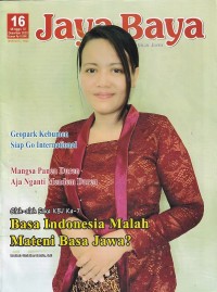 Image of Jaya Baya 16 Minggu III Desember 2023: Bahasa Indonesia Malah mateni Basa Jawa?