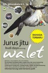 Image of JURUS JITU BUDIDAYA BURUNG WALET