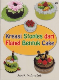 Image of KREASI STOPLES DARI FLANEL BENTUK CAKE