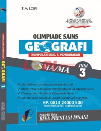 Image of Kumpulan Soal dan Pembahasan Olimpiade Sains Geografi SMA/MA Jilid 3