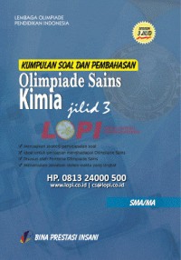 Image of Kumpulan Soal dan Pembahasan Olimpiade Sains Kimia Jilid 3