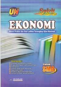 Image of EKONOMI:MATERI PRAKTIS DAN SOAL LATIHAN TERLENGKAP UJIAN NASIONAL UNTUK SMA