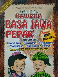Image of Buku Pinter KAWRUH BASA JAWA PEPAK