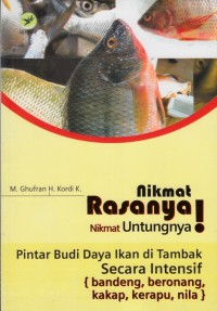 Image of NIKMAT RASANYA NIKMAT UNTUNGNYA! PINTAR BUDI DAYA IKAN DI TAMBAK SECARA INTENSIF