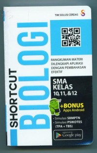 Image of SHORCUT BIOLOGI SMA KELAS 10, 11, & 12