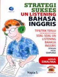 Image of STRATEGI SUKSES UJIAN UN LISTENING BAHASA INGGRIS SMA