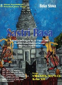 Image of SASTRI BASA KANGGO SMA/SMK/MA/MAK KELAS XII