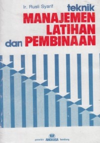 Image of TEKNIK MANAJEMEN LATIHAN DAN PEMBINAAN