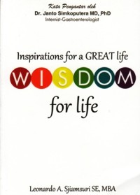 Image of WISDOM FOR LIFE
