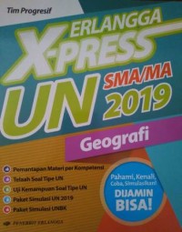Image of ERLANGGA X-PRESS UN SMA/MA 2019 GEOGRAFI