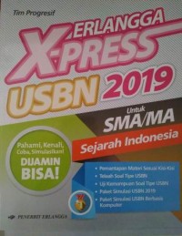 Image of ERLANGGA X-PRESS USBN SMA/MA 2019 SEJARAH INDONESIA