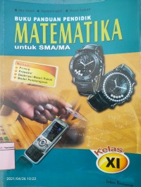 Image of BUKU PANDUAN PENDIDIK MATEMATIKA UNTUK SMA/ MA KELAS XI