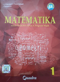 Image of MATEMATIKA UNTUKSMA/MA KELAS X PROGRAM WAJIB