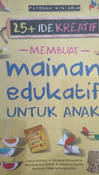 Image of 25+ IDE KREATIF MEMBUAT MAINAN EDUKATIF UNTUK ANAK
