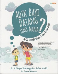 Image of ADIK BAYI DATANG DARI MANA : A-Z PENDIDIKAN SEKS USIA DINI