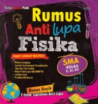 Image of RUMUS ANTI LUPA FISIKA
