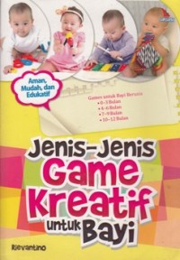 Image of JENIS - JENIS GAME KREATIF UNTUK BAYI