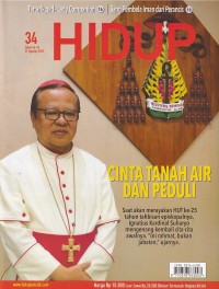 Image of HIDUP 34/21 Agustus 2022: CINTA TANAH AIR DAN PEDULI