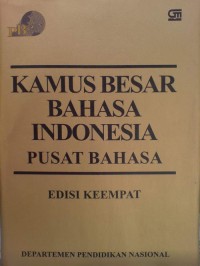 Image of KAMUS BESAR BAHASA INDONESIA PUSAT BAHASA (ED. 4)