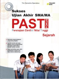 Image of PASTI FOKUS SEJARAH UNTUK SEKOLAH MENENGAH ATAS