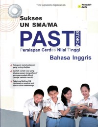 Image of PASTI FOKUS BAHASA INGGRIS UNTUK SEKOLAH MENENGAH ATAS