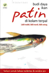 Image of BUDI DAYA IKAN PATIN DI KOLAM TERPAL: LEBIH MUDAH, LEBIH MURAH, LEBIH UNTUNG
