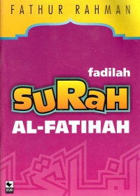 Image of FADHILAH SURAH AL-FATIHAH